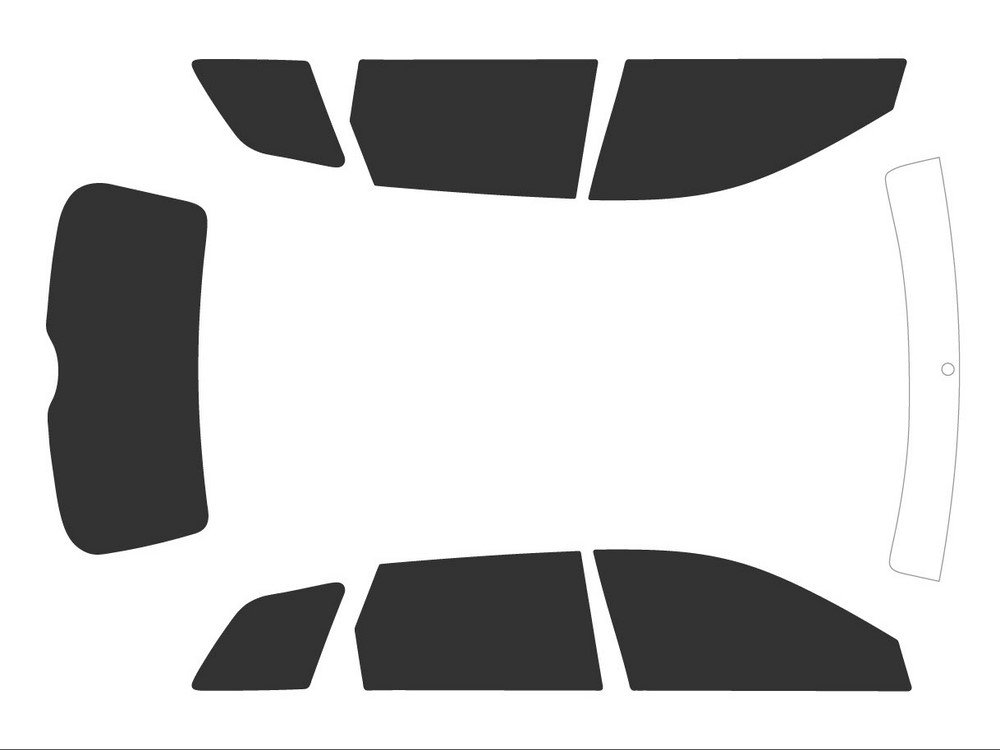 Varianz Auto getönte Displayschutzfolien für Auto Komplettset, Schwarz 05 Varianz Auto getönte Displayschutzfolien für Auto Komplettset, Schwarz 05 von Variance Auto