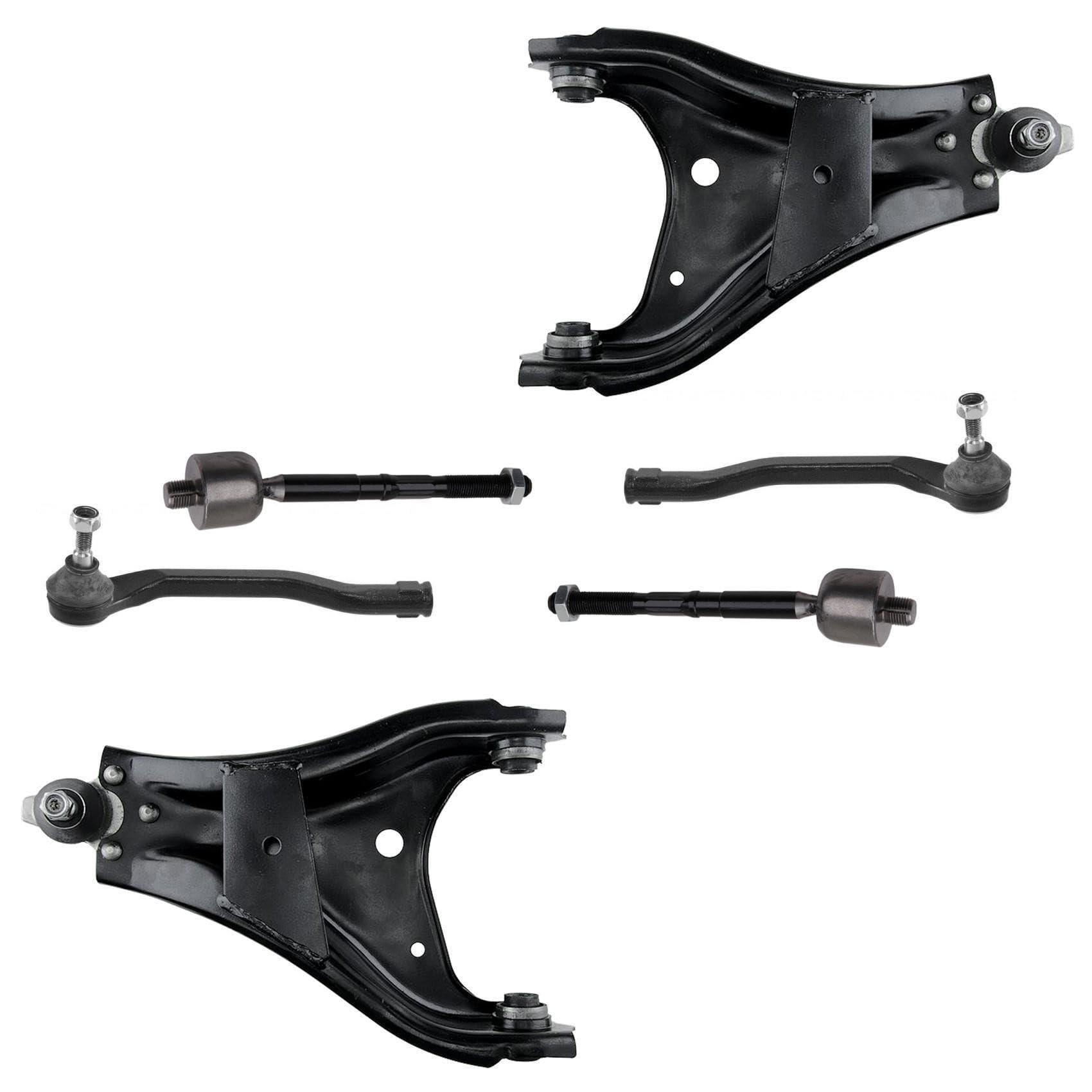 2x Querlenker 2x Spurstangenkopf 2x Axialgelenk Vorderachse für Dacia für Renault Duster HS 2x Querlenker 2x Spurstangenkopf 2x Axialgelenk Vorderachse für Dacia für Renault Duster HS von various