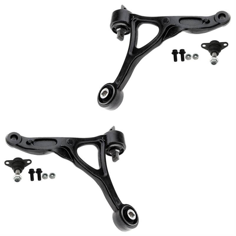 2x Querlenker 2x Traggelenk vorne Vorderachse für Volvo XC90 I von various