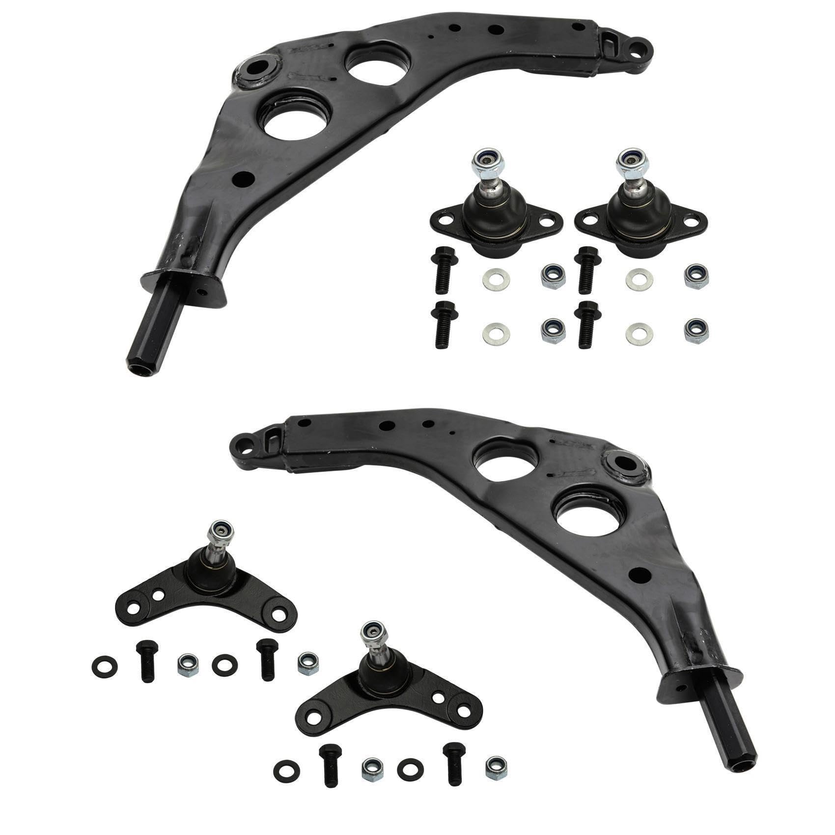 2x Querlenker 4x Traggelenk Vorderachse aussen innen für Mini R50 R52 Cabriolet R53 2x Querlenker 4x Traggelenk Vorderachse aussen innen für Mini R50 R52 Cabriolet R53 von various