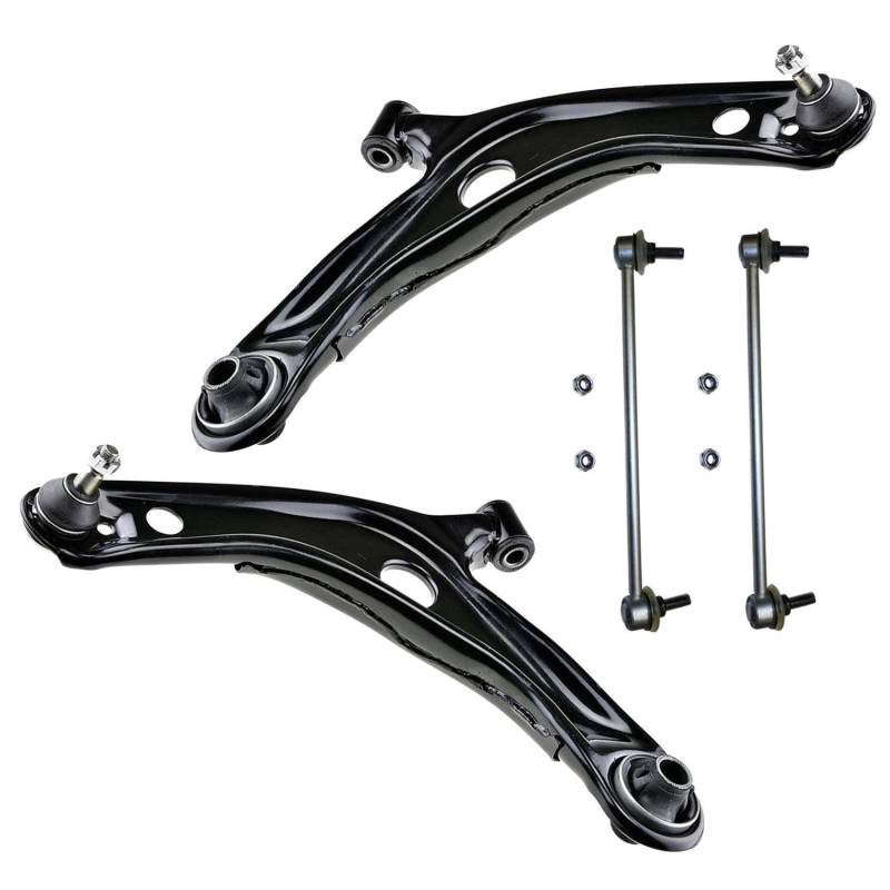 2x Querlenker 2x Koppelstange Vorderachse für Daihatsu Charade für Trezia für Toyota Urban Cruiser P1 Verso S P12 Yaris P9 von various