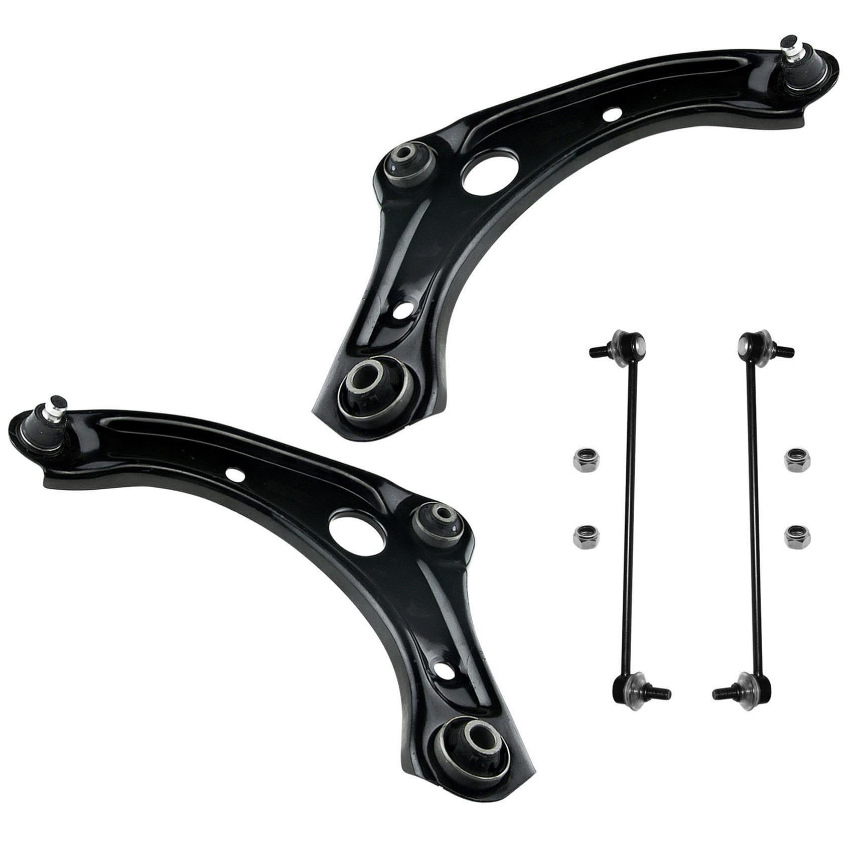 2x Querlenker 2x Koppelstange Vorderachse links rechts für Micra IV K13 für Note E12 2x Querlenker 2x Koppelstange Vorderachse links rechts für Micra IV K13 für Note E12 von various