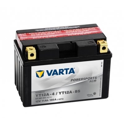 Batterie Varta Funstart AGM 511901014 A514 12 Volt 11Ah (Akku) YT12A-4 YT12A-BS von Varta