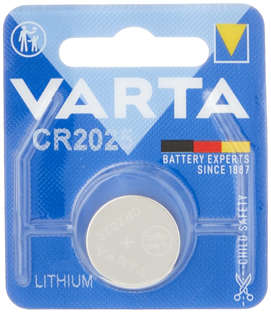 Varta Professional Electronics, Lithium Knopfzelle, CR2025 von Varta