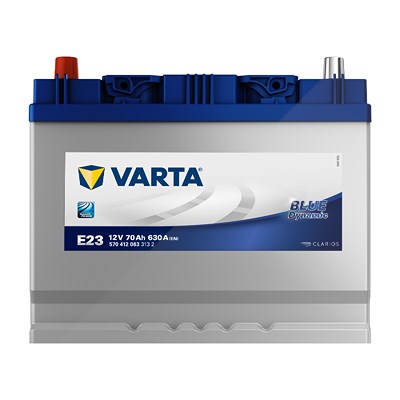 Varta Starterbatterie BLUE dynamic 70Ah 630A E23 [Hersteller-Nr. 5704120633132] für Alpine, BMW, Chrysler, Daihatsu, Ford, Glas, Honda, Hyundai, Infin von Varta