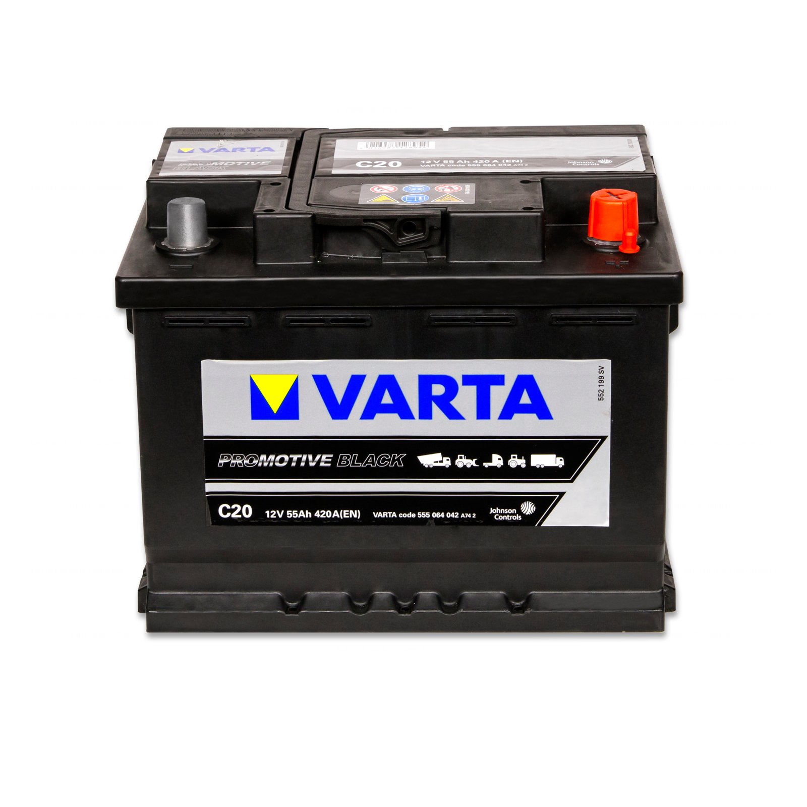 Varta 555064042A742 Starterbatterie Promotive RF 12 V 55 mAh von Varta
