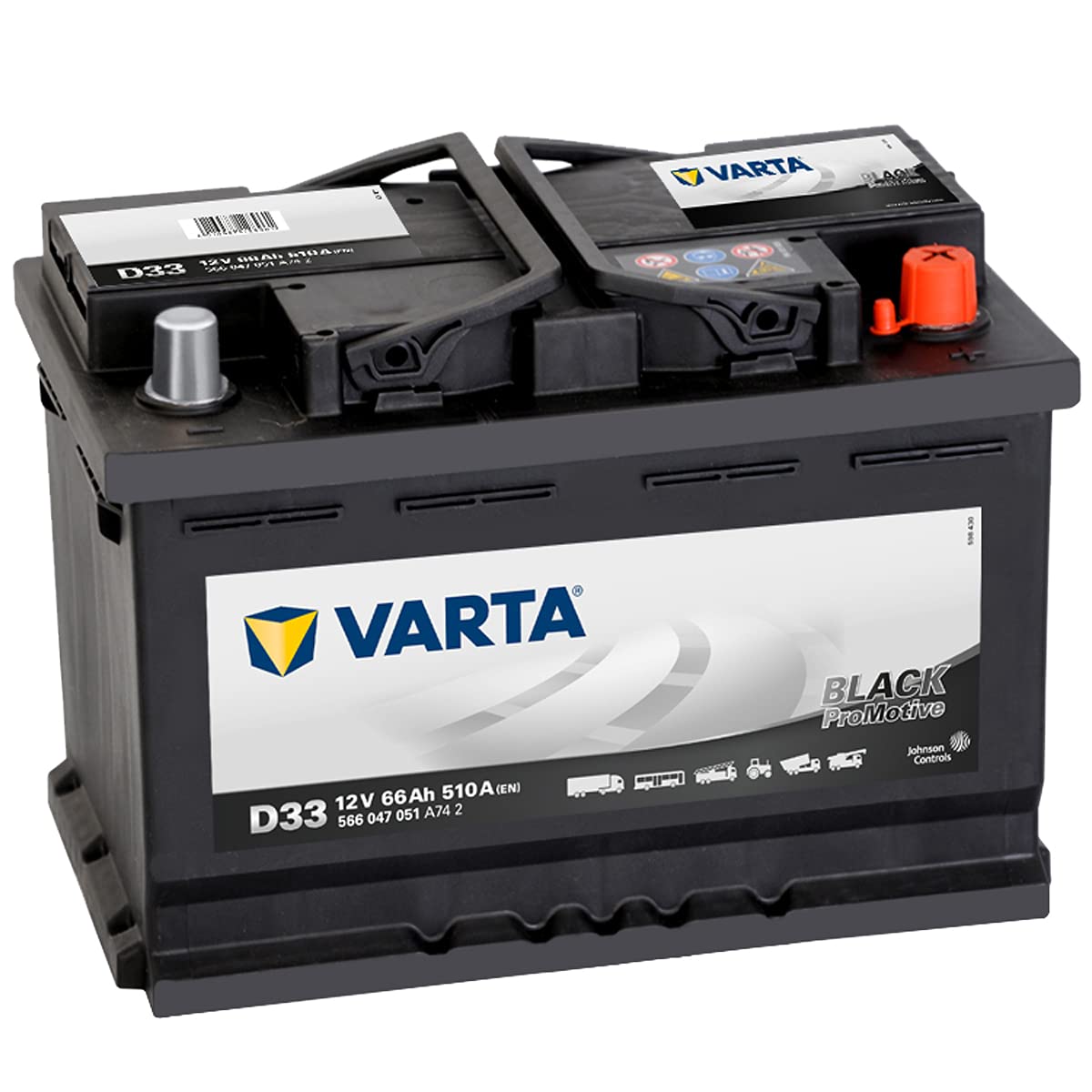 Varta 566047051A742 Starterbatterie Promotive HD 12 V 66 mAh von Varta