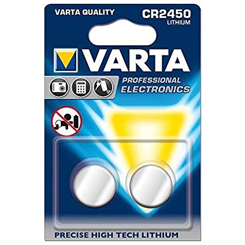 Varta Lithium-Batterien 2er Blister 6540 CR 2450 von Varta