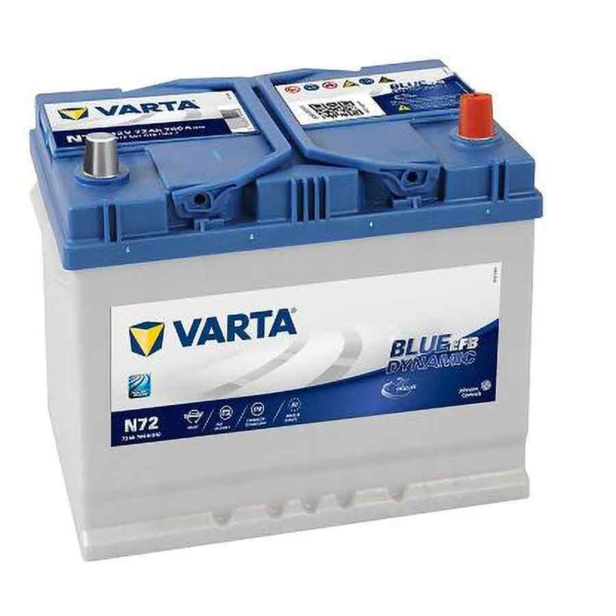 VARTA Blue Dynamic EFB Autobatterie, JIS, 572 501 076, 72 Ah, 760 A VARTA Blue Dynamic EFB Autobatterie, JIS, 572 501 076, 72 Ah, 760 A von Varta