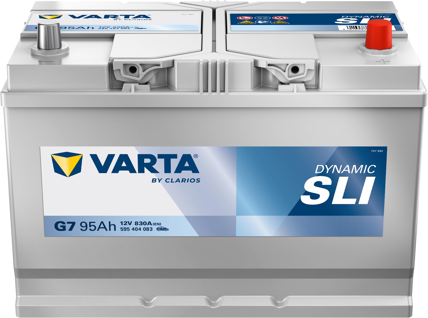 VARTA Blue Dynamic G7 Autobatterie 5954040833132, 12V 95Ah 830A/EN von VARTA