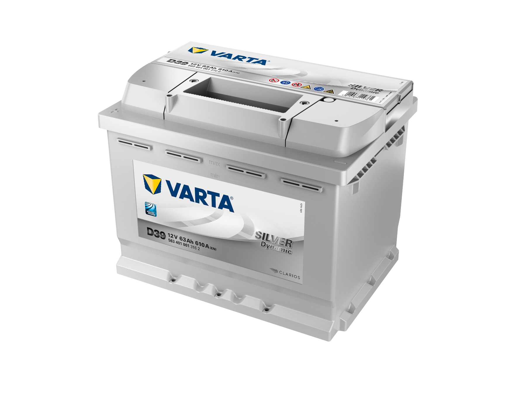 VARTA Silver Dynamic Autobatterie E44, 77 Ah, 780 A von Varta