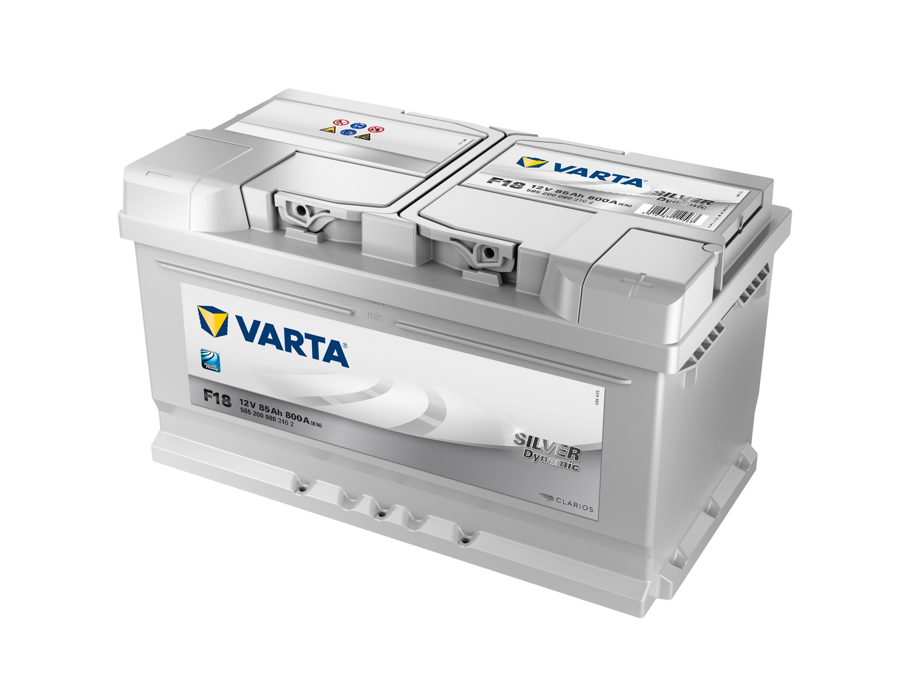 VARTA Silver Dynamic Autobatterie F18, 85 Ah, 800 A VARTA Silver Dynamic Autobatterie F18, 85 Ah, 800 A von Varta