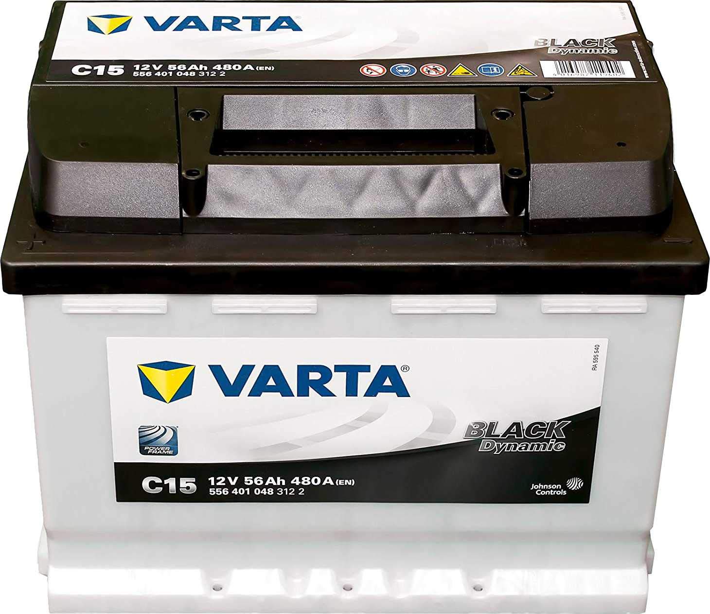 Varta 5564010483122 Starterbatterie in Spezial Transportverpackung und Auslaufschutz Stopfen von Varta