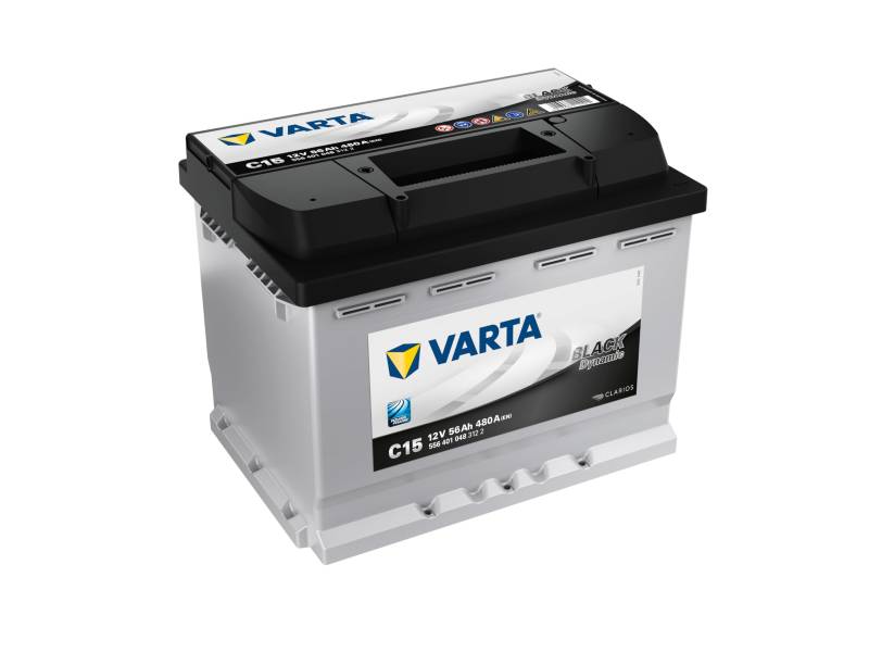 Varta 5564010483122 Starterbatterie in Spezial Transportverpackung und Auslaufschutz Stopfen von Varta