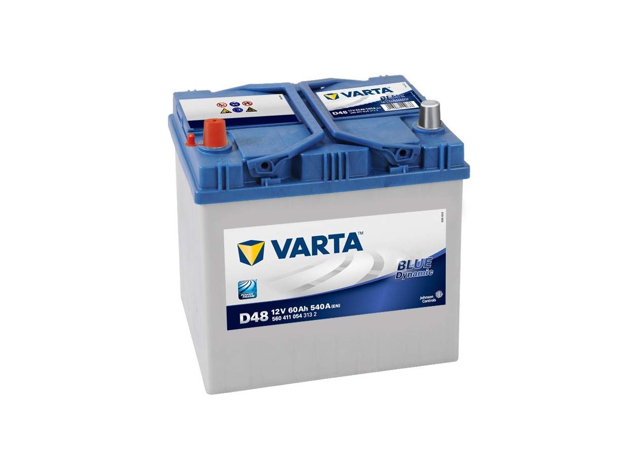 Varta 5604110543132 Autobatterien Blue Dynamic D48 12 V 60 mAh 540 A von Varta