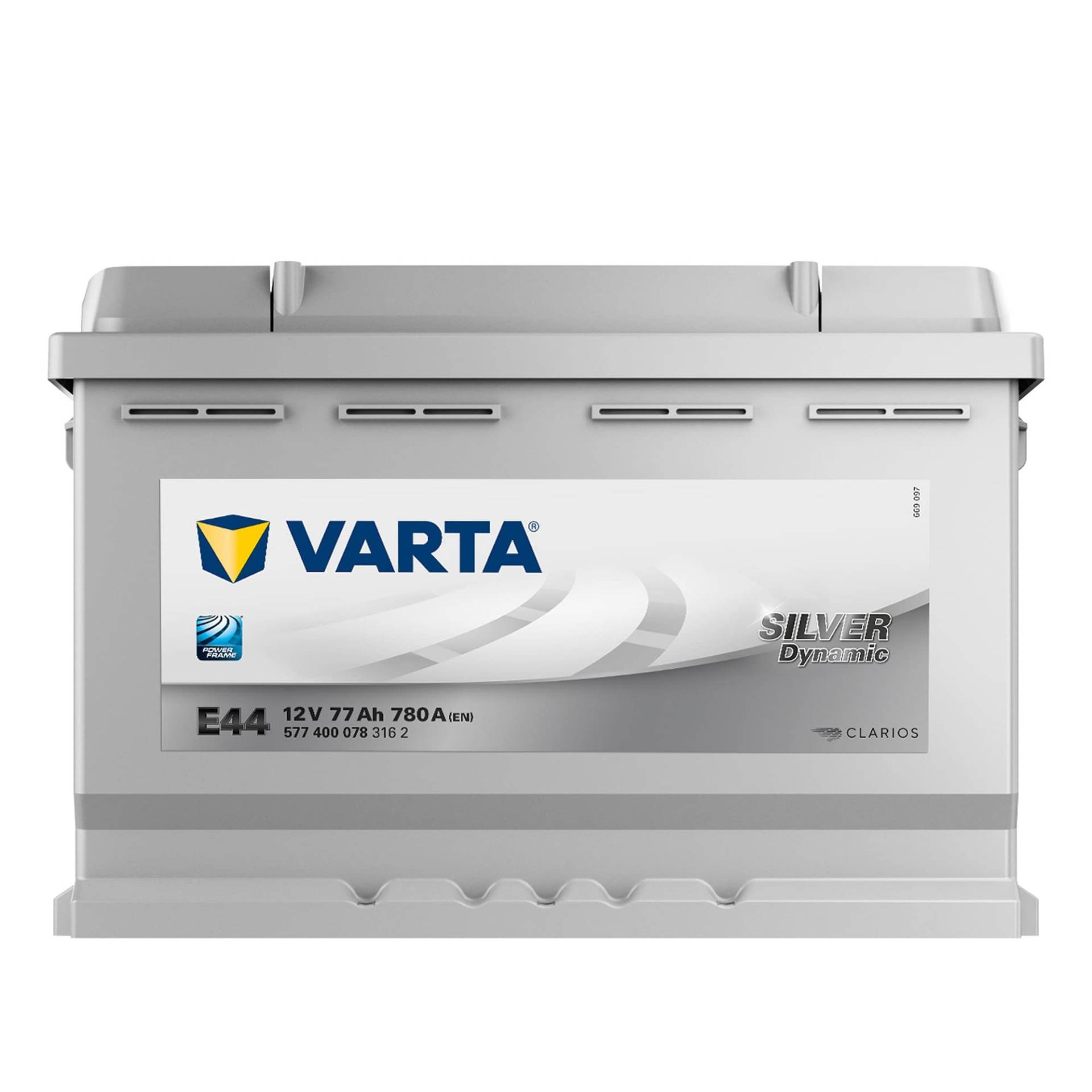 VARTA E44 Silver Dynamic Starterbatterie 5774000783162 12V 77Ah, passenger car von Varta