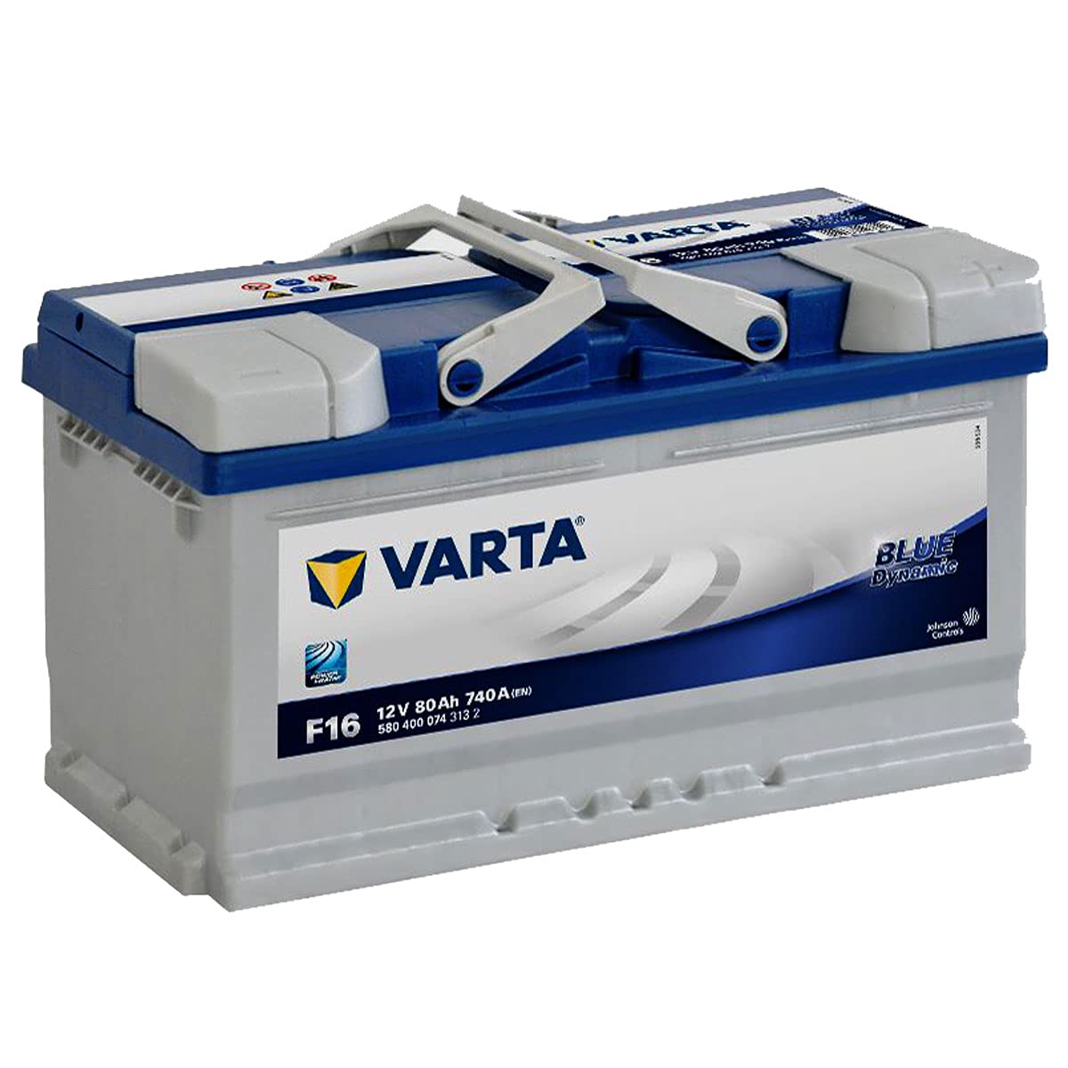 Varta F16 Blue Dynamic 580 400 074 3132, 12V 80Ah 740A/EN von Varta