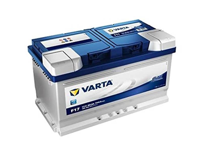 Varta lead acid, F17 Blue Dynamic Autobatterie, 58380 , 12V, 80 Ah, 740 A von Varta