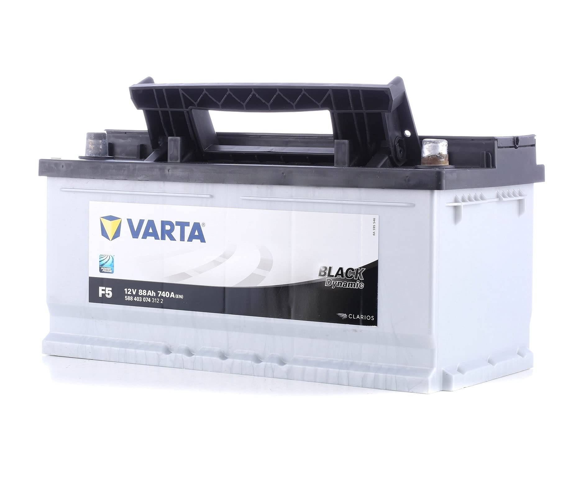 Varta 5884030743122 Autobatterien Black Dynamic F5 12 V 88 mAh 740 A von Varta