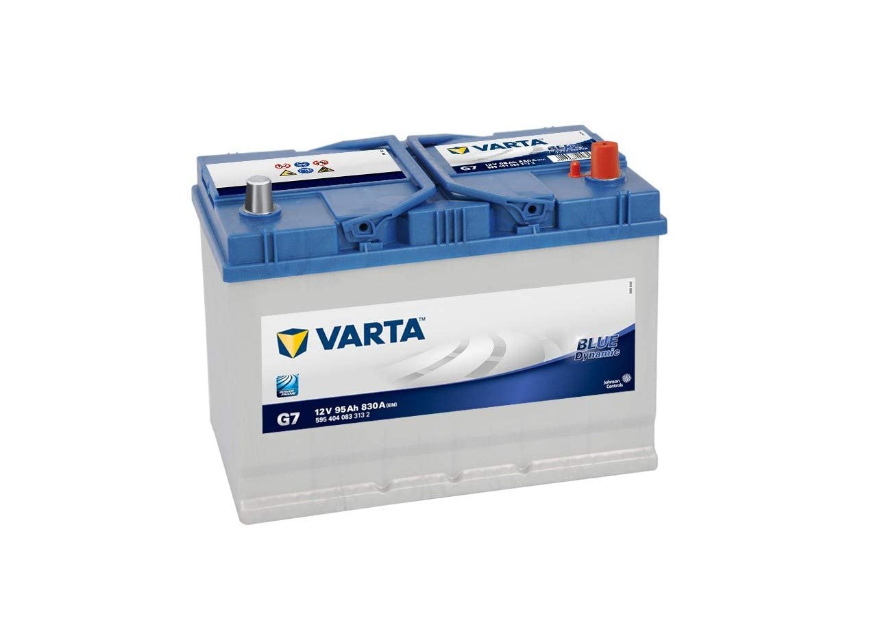 Varta - 595 404 083 - G7 - Batterie Blue Dynamic, 95 AH, 830A(EN) - Wartungsfrei von Varta