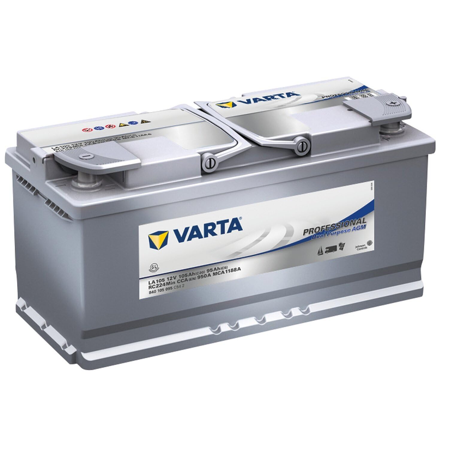 VARTA Professional Dual Purpose AGM 105Ah LA105 von Varta