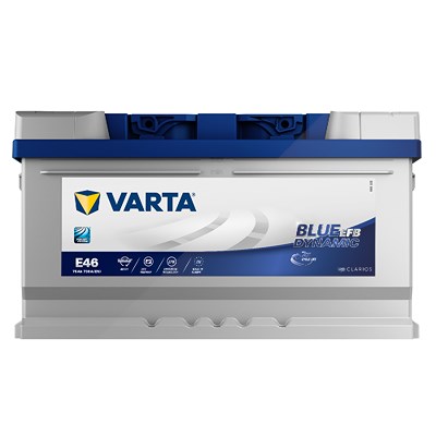Varta Starterbatterie BLUE DYNAMIC EFB 75Ah 730A E46 [Hersteller-Nr. 575500073D842] für Chevrolet, Ford, Jaguar, Opel, Peugeot, Porsche, Saab, Volvo von Varta