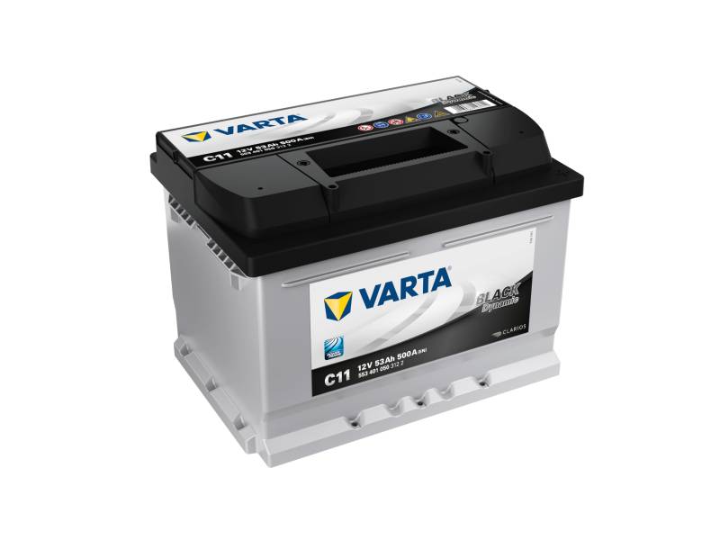Varta C11 Black Dynamic Car Battery - 553 401 050 von VARTA