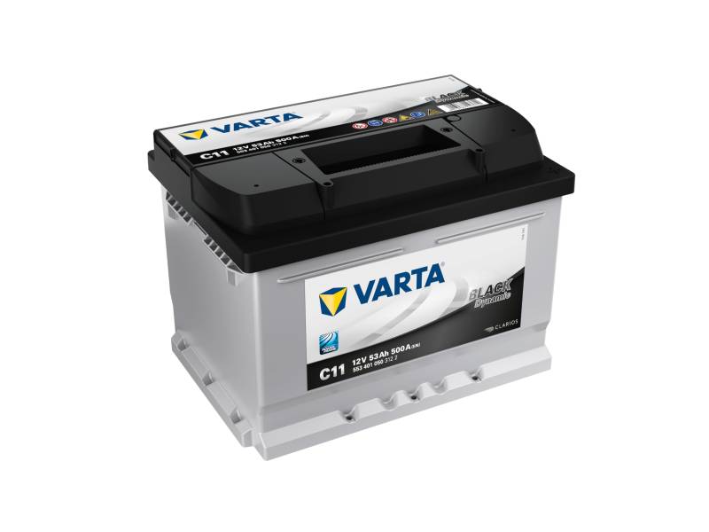 Varta C11 Black Dynamic Car Battery - 553 401 050 von Varta