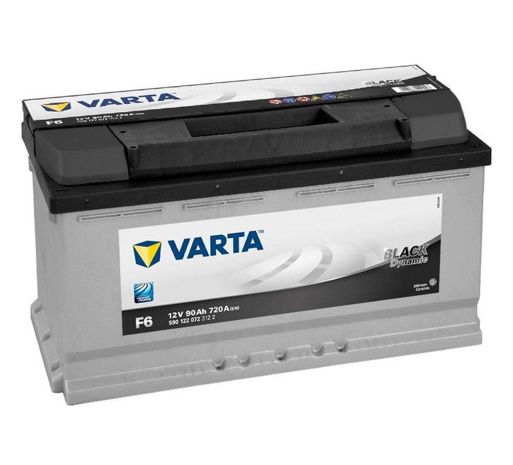 Varta F6 12V 90Ah 720A Black Dynamic Autobatterie 590 122 072 von Varta