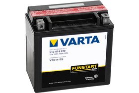 Varta Motorrad Batterie YTX14-BS von Varta