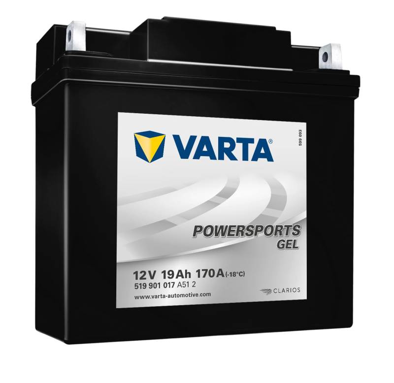 Varta Powersports Gel 51901-batería-Moto von Varta