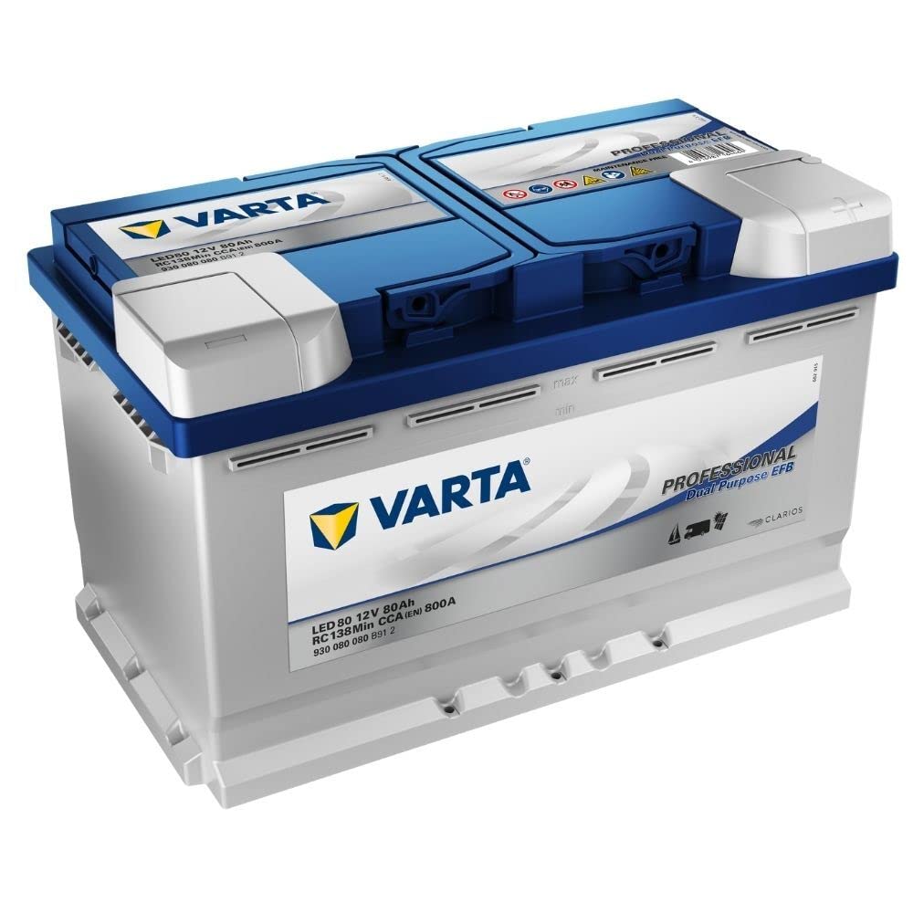 Varta Professional Dual Purpose EFB LED 80 12V 80AH 800 AMPS von Varta