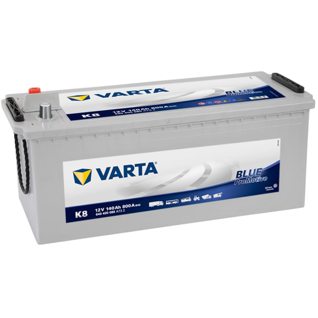 VARTA Promotive Blue K8-12 V / 140 Ah - 800 A/EN HD Nutzfahrzeugbatterie VARTA Promotive Blue K8-12 V / 140 Ah - 800 A/EN HD Nutzfahrzeugbatterie von Varta