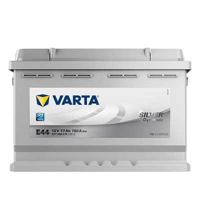 Varta Starterbatterie Silver Dynamic 77Ah 780A E44 [Hersteller-Nr. 5774000783162] für Alfa Romeo, Alpina, Aston Martin, Audi, Bentley, BMW, Cadillac, von Varta