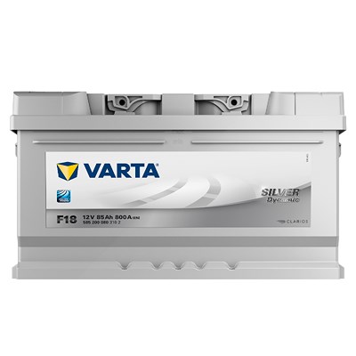 Varta Starterbatterie Silver Dynamic 85Ah 800A F18 [Hersteller-Nr. 5852000803162] für Alfa Romeo, Alpina, Audi, BMW, Chevrolet, Chrysler, Dodge, Fiat, von Varta
