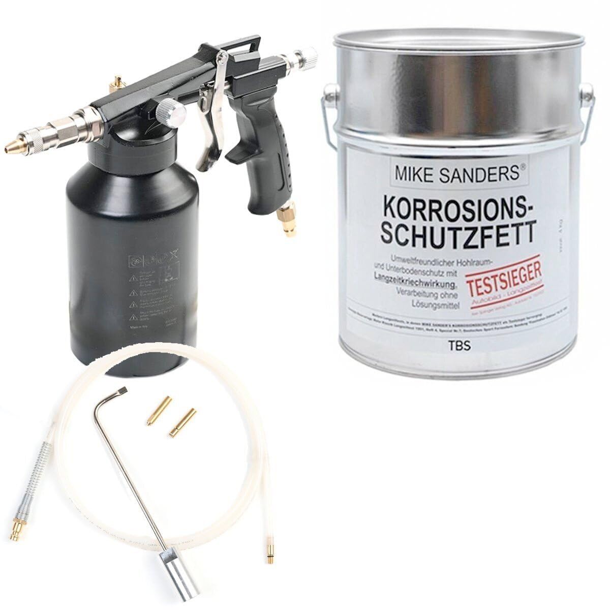 Druckbecherpistole HSDR 3300 Set mit 2 Sonden u. 4kg Mike Sanders Druckbecherpistole HSDR 3300 Set mit 2 Sonden u. 4kg Mike Sanders von Vaupel