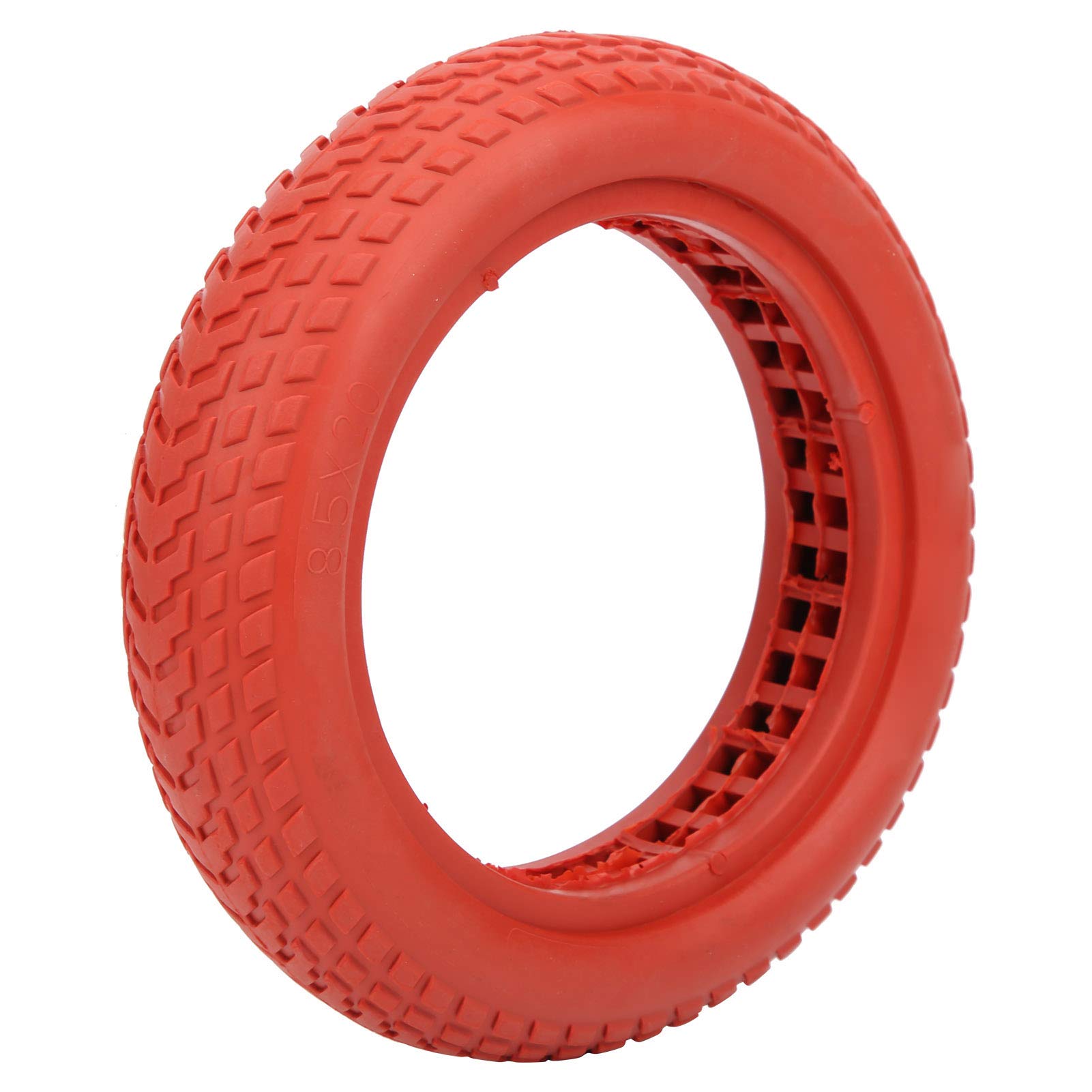 8,5 X 2,0 Zoll Elektroroller-Innenhohlreifen Gummi Explosionsgeschützter Reifen für XIAOMI M365 (Rot) von Vbest life