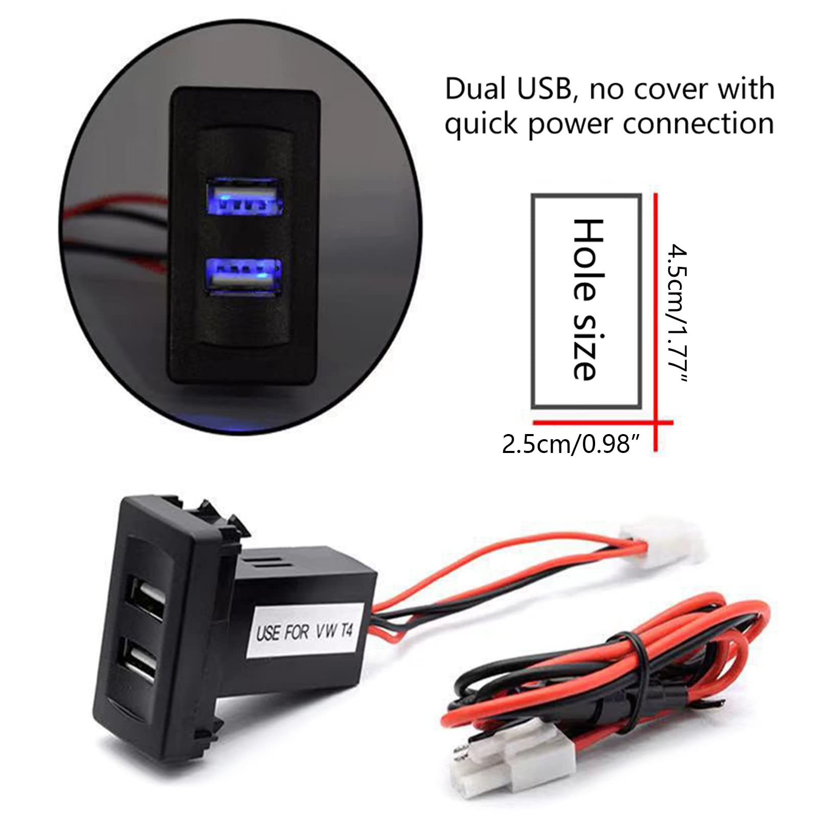 2 1 A Auto Ladegerät Schnellladung Ports USB Ladegerät Tragbarer Adapter Für T4-Blitzladung 2 1 A Auto Ladegerät Schnellladung Ports USB Ladegerät Tragbarer Adapter Für T4-Blitzladung von Vdaxvme