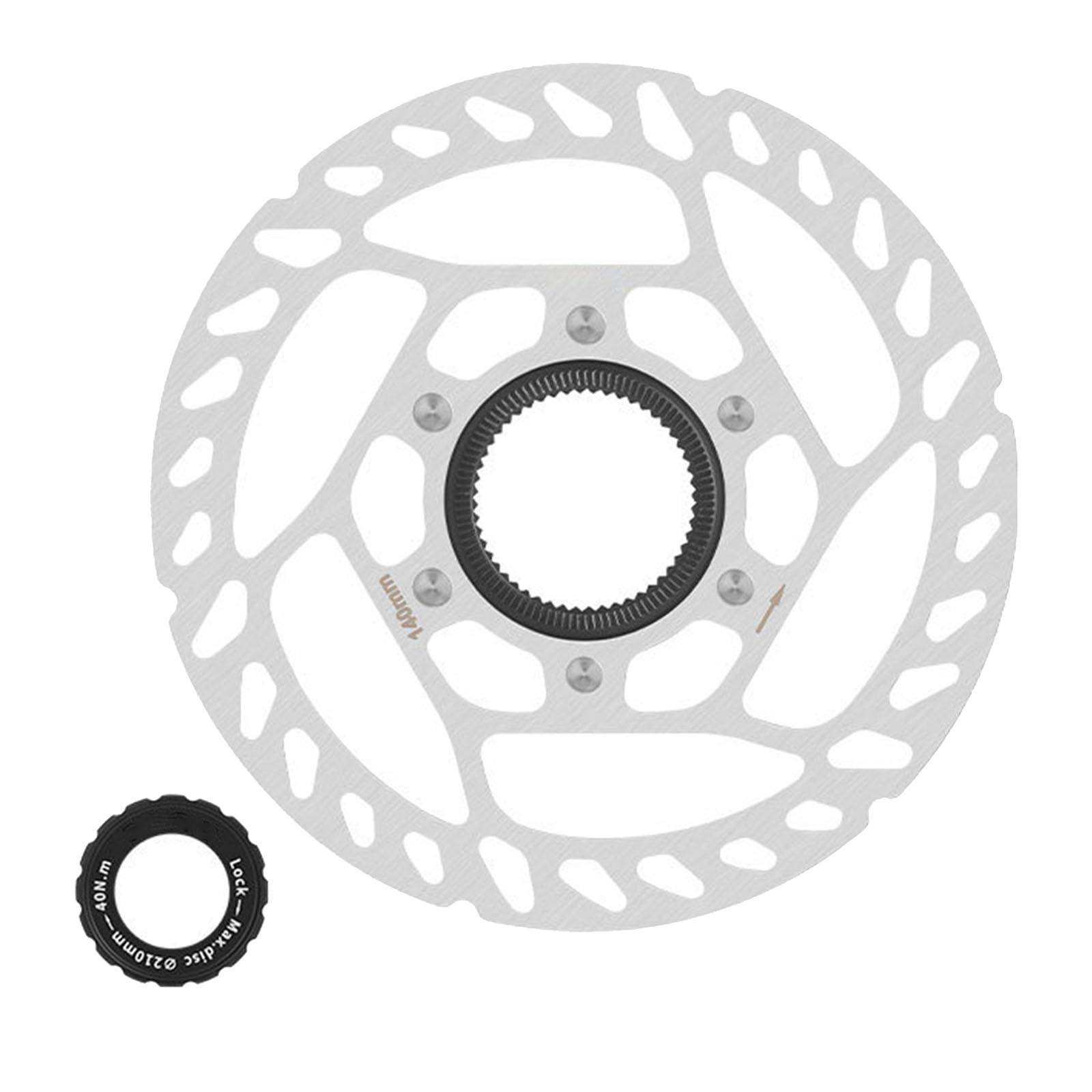Mountainbike Center Lock Rotor Hydraulische Centerlock Scheibenbremse Rotor 140 mm 160 mm 180 mm 203 mm Fahrräder Centerlock Rotor Mountainbike Center Lock Rotor Hydraulische Centerlock Scheibenbremse Rotor 140 mm 160 mm 180 mm 203 mm Fahrräder Centerlock Rotor von Vdaxvme