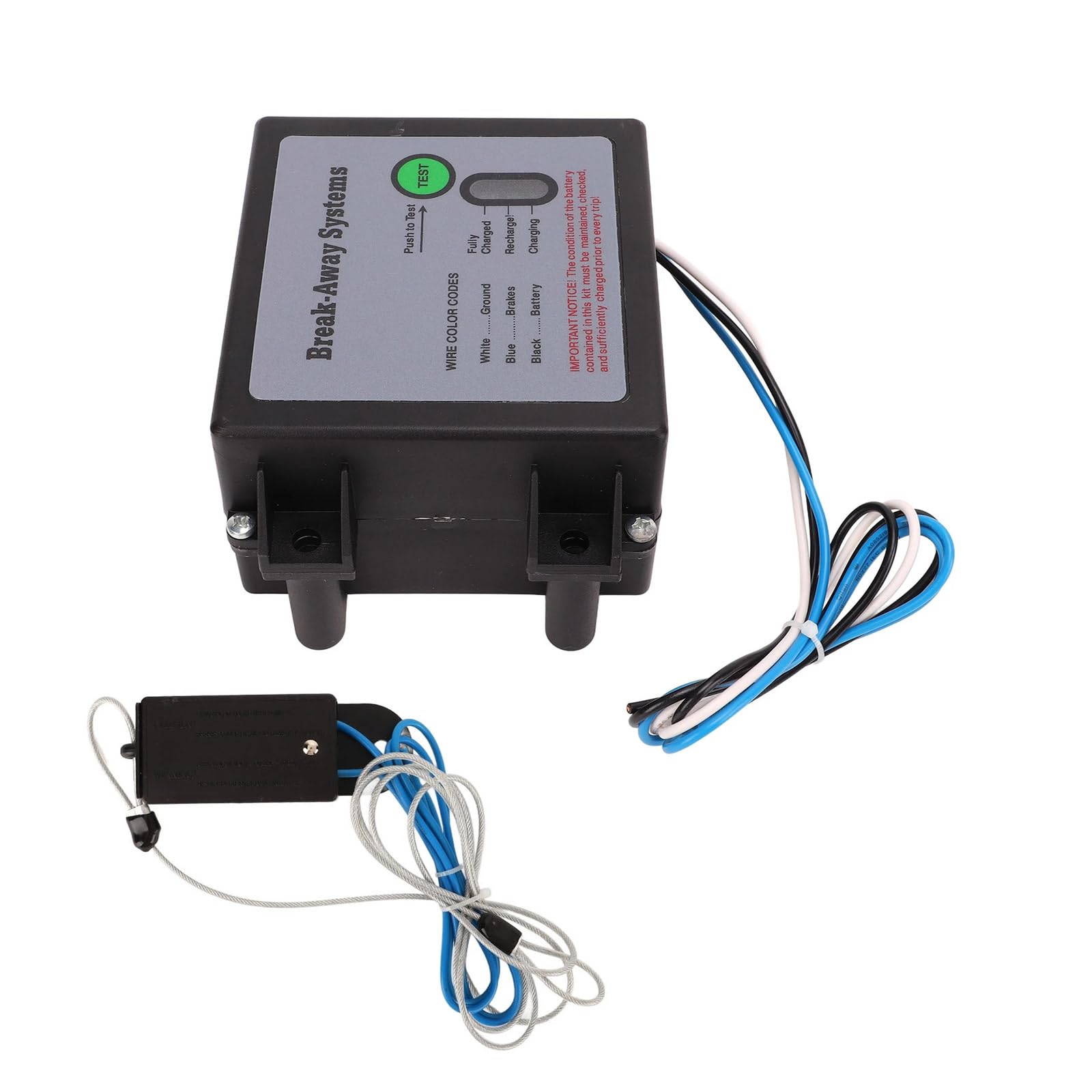 Vdaxvme Wetterfester 12-V-Anhänger-Bremsentriegelungsregler mit LED-Ladeanzeigen für einfache Installation Vdaxvme Wetterfester 12-V-Anhänger-Bremsentriegelungsregler mit LED-Ladeanzeigen für einfache Installation von Vdaxvme