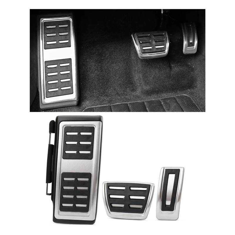 Auto Pedale A1 A3 Q2 8V Auto Kupplung Bremse Fußstütze Pedal Auto Pedal Auto Pedal Abdeckung(3 Pcs at with Rest) von Vdifsvb