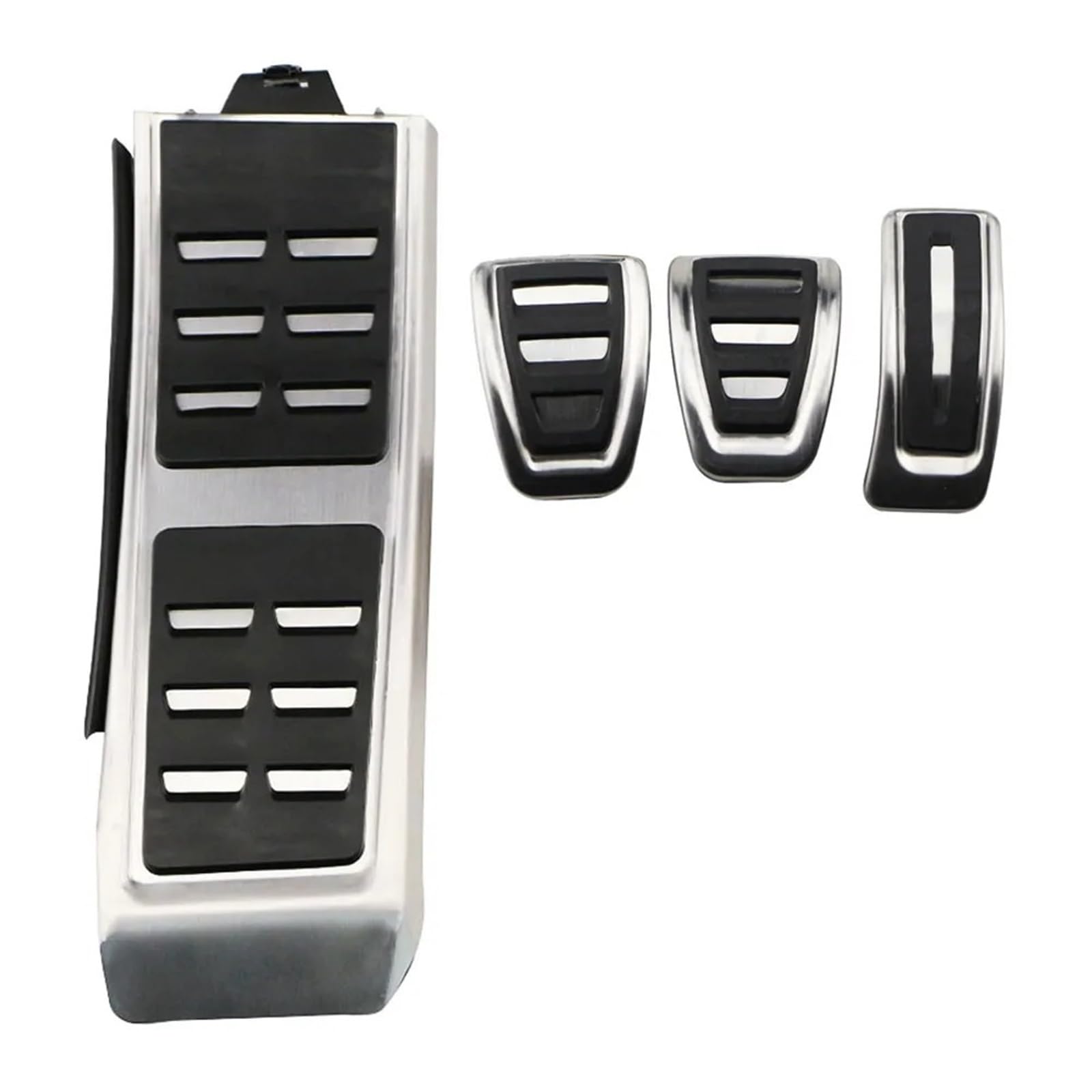 Auto Pedale A1 A4 A6 Q5 8X GB B6 B8 C6 C7 C8 8R 80A Beschleuniger Bremse Kein Bohren Pedal Abdeckung Pads Gas Kraftstoff Fußstütze Pedale Auto Pedal Abdeckung(MT with Rest) von Vdifsvb