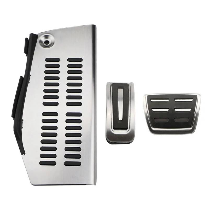 Auto Pedale A2 A3/S3 8L TT Für Cabrio 8N LHD Edelstahl Auto Pedale Kappe Kupplung Gaspedal Bremse Abdeckung Auto Pedal Abdeckung(at-A with Rest) von Vdifsvb