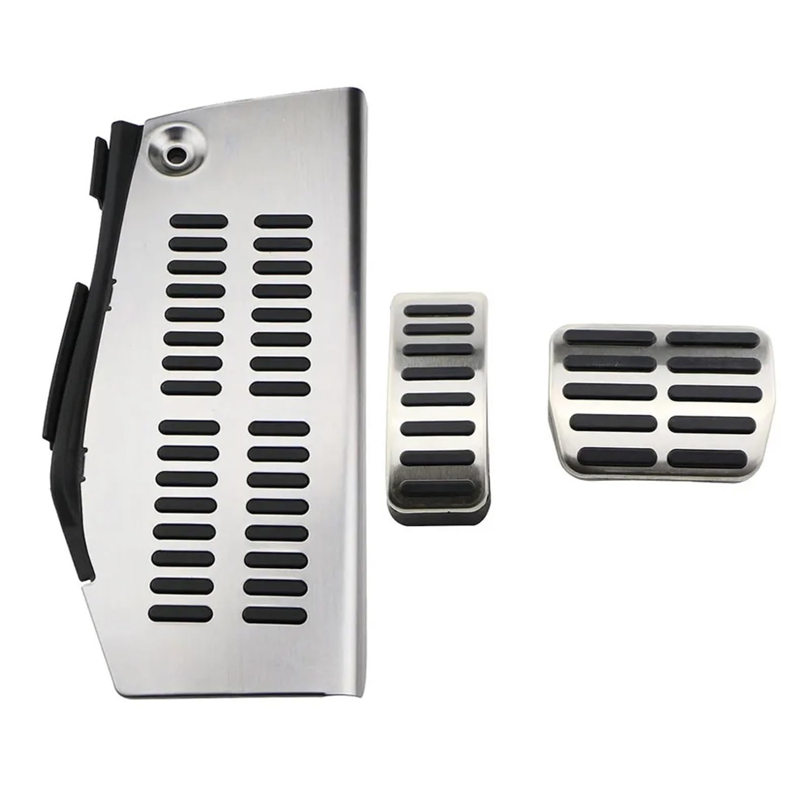 Auto Pedale A2 A3/S3 8L TT Für Cabrio 8N LHD Edelstahl Auto Pedale Kappe Kupplung Gaspedal Bremse Abdeckung Auto Pedal Abdeckung(at-B with Rest) von Vdifsvb