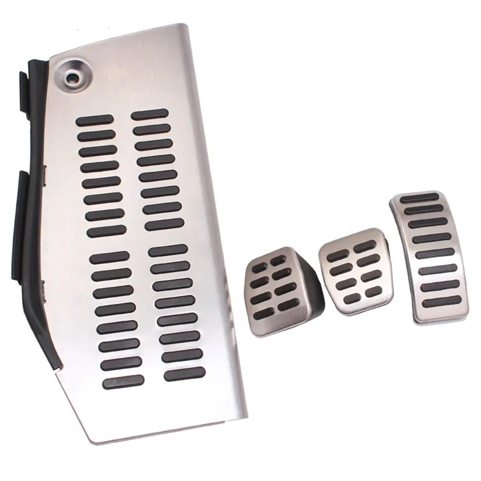 Auto Pedale FÜR VW FÜR Polo FÜR Golf 4 FÜR Bora FÜR Beetle RSi FÜR GTI R32 FÜR SEAT FÜR Leon Auto Pedal Edelstahl Pad Fußstütze Auto Styling Auto Pedal Abdeckung(MT 4pcs) von Vdifsvb
