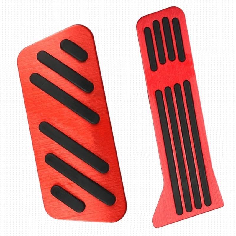 Auto Pedale Für Changan Für Uni-T Für Einheit 2021 2022 2023 Auto Pedal Pad Pedalboard Gummi Bremse Abdeckung Auto Pedal Abdeckung(Red) von Vdifsvb