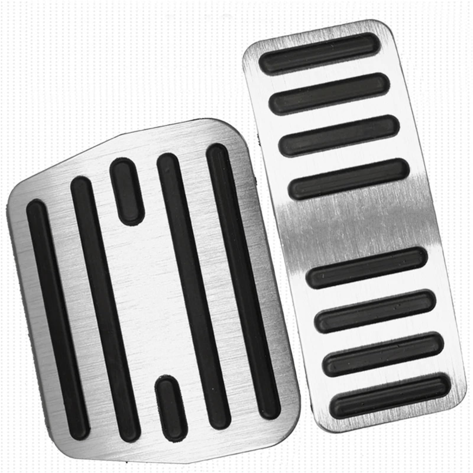 Auto Pedale Für Chery Für Omoda 5 C5 2022 2023 2024 Auto Gas Kraftstoff Bremspedal Beschleuniger Nicht-Slip Abdeckung Pad Fall Rest Rahmen Auto Pedal Abdeckung(Silber) von Vdifsvb