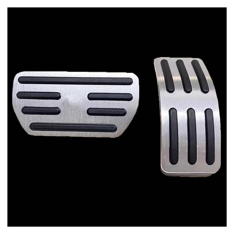 Auto Pedale Für GWM Für ORA Für Katze Für Funky Für Katze EV 2011 2022 2023 Auto Gas Kraftstoff Bremspedal Beschleuniger Nicht Bohren Abdeckung Pad Fall Rest Auto Pedal Abdeckung(Silber) von Vdifsvb