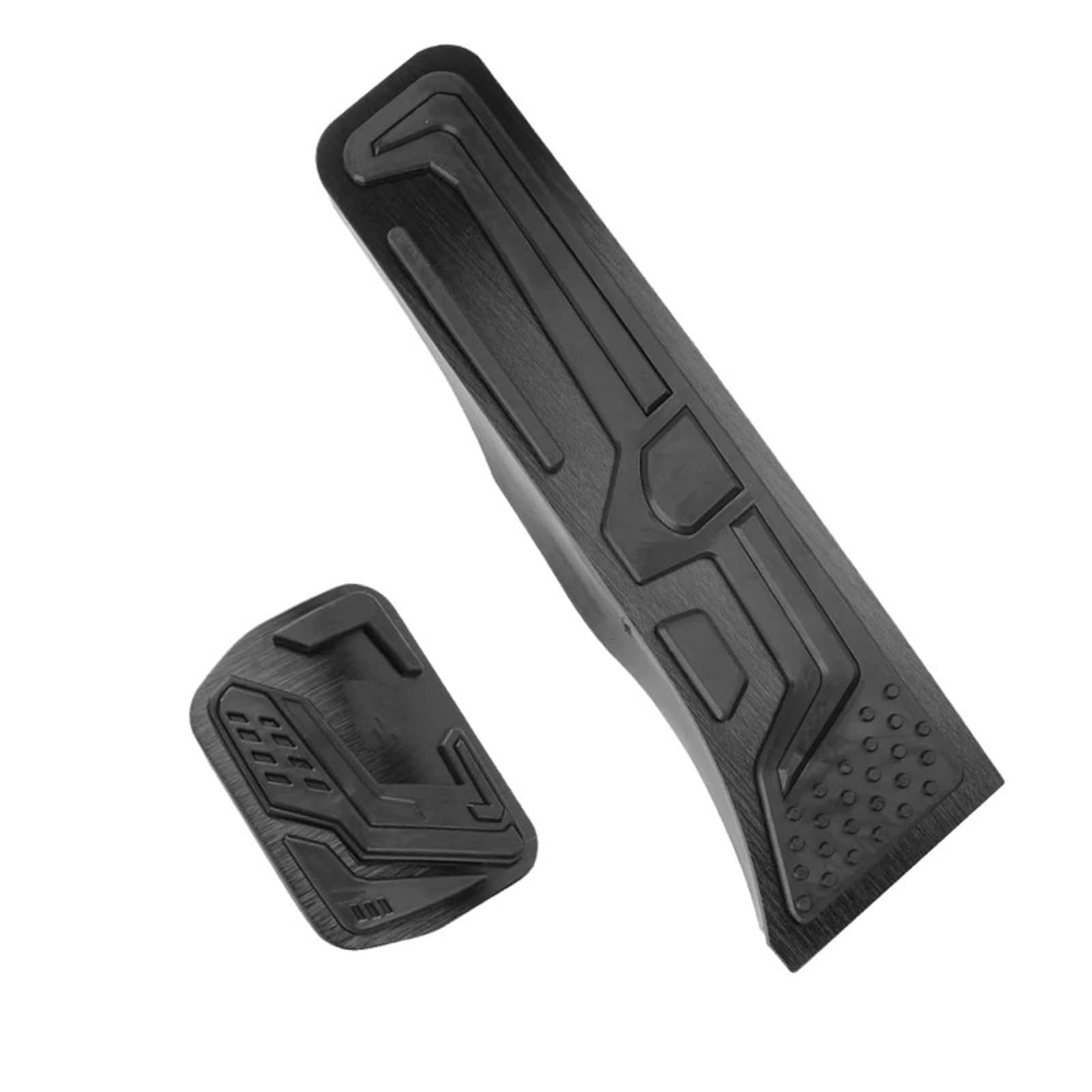 Auto Pedale Für LIXIANG Für Leading Für IDEAL L7 L8 L9 2023 Auto Pedal Pad rutschfeste Stahlpedalbrett Aluminiumlegierung Gummi Bremsabdeckung Auto Pedal Abdeckung(Schwarz) von Vdifsvb
