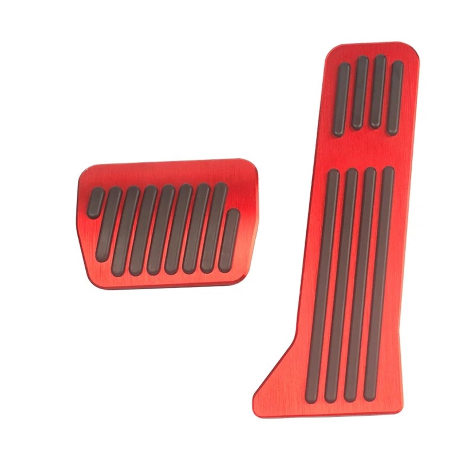 Auto Pedale Für Mazda 2 3 6 Für Dome BM GL GJ CX-5 CX5 KE KF CX3 CX-3 CX7 CX-7 CX-8 CX8 CX9 CX-9 Auto Accelerator Fußstütze Bremse Kupplung Pedal Pad Auto Pedal Abdeckung(at 2 Piece Red) von Vdifsvb